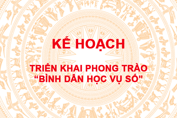 Triển khai Kế hoạch số 59- KH/TU ngày 30/6/2026 của Tỉnh ủy Thanh Hóa nhằm đẩy mạnh Phong trào “Bình dân học vụ số”